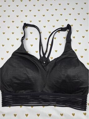 Victorias Secret mesh breathable strappy sports bra 34D